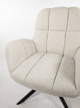 Elvis draaifauteuil 360 - Monet - Pearl 0855 - WeAreTables